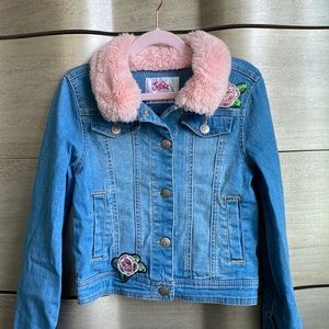 Justice girl jean jacket